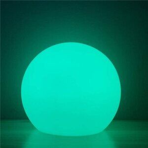 LED Ball Light, 6-Inch Rechargeable & Remote Control Globe Lights 16 RGB